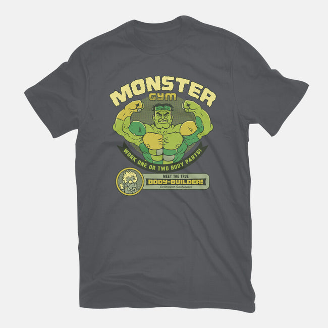 Frankenstein Bodybuilder-Mens-Basic-Tee-tobefonseca