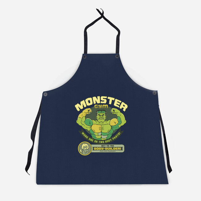 Frankenstein Bodybuilder-Unisex-Kitchen-Apron-tobefonseca