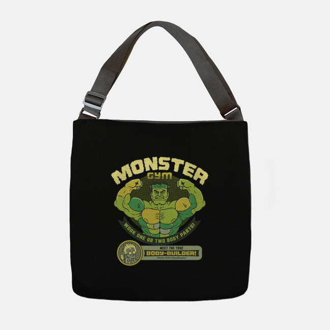 Frankenstein Bodybuilder-None-Adjustable Tote-Bag-tobefonseca