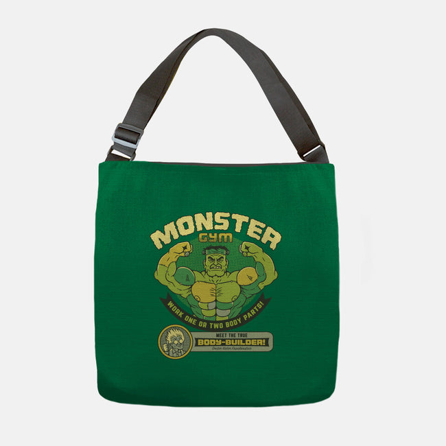 Frankenstein Bodybuilder-None-Adjustable Tote-Bag-tobefonseca