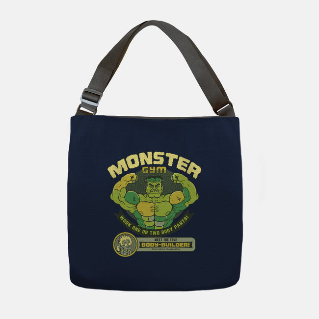 Frankenstein Bodybuilder-None-Adjustable Tote-Bag-tobefonseca