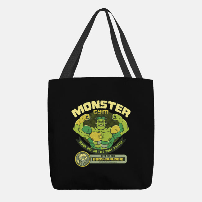 Frankenstein Bodybuilder-None-Basic Tote-Bag-tobefonseca