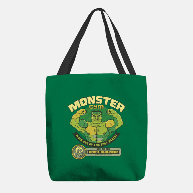 Frankenstein Bodybuilder-None-Basic Tote-Bag-tobefonseca