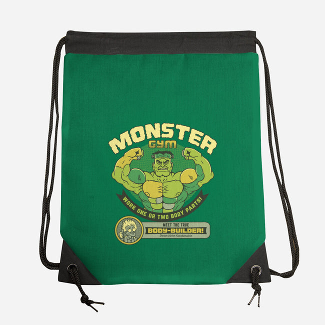 Frankenstein Bodybuilder-None-Drawstring-Bag-tobefonseca