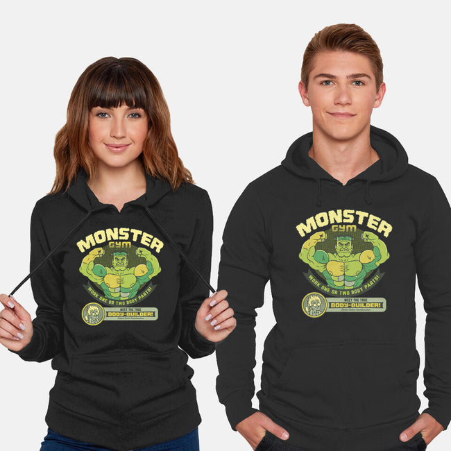 Frankenstein Bodybuilder-Unisex-Pullover-Sweatshirt-tobefonseca