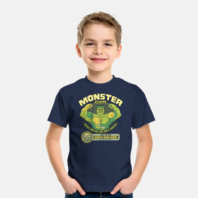 Frankenstein Bodybuilder-Youth-Basic-Tee-tobefonseca