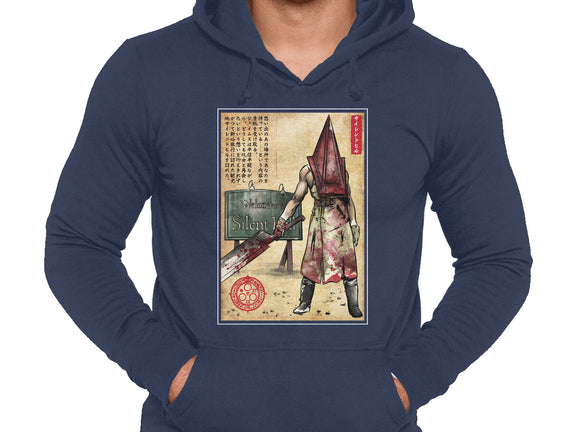 Pyramid Head Woodblock