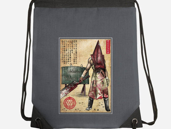 Pyramid Head Woodblock