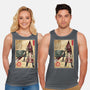 Pyramid Head Woodblock-Unisex-Basic-Tank-DrMonekers