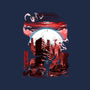 Neo-Tokyo Blues-Unisex-Crew Neck-Sweatshirt-Arinesart