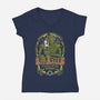 The Gill Beer-Womens-V-Neck-Tee-Arinesart