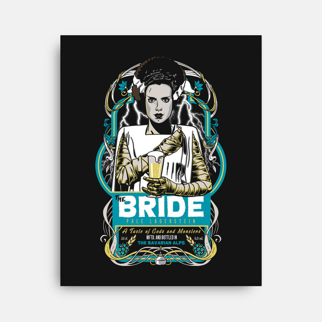 The Bride Lager-None-Stretched-Canvas-Arinesart