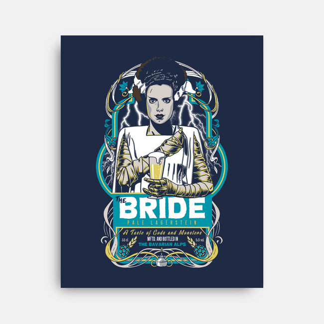 The Bride Lager-None-Stretched-Canvas-Arinesart