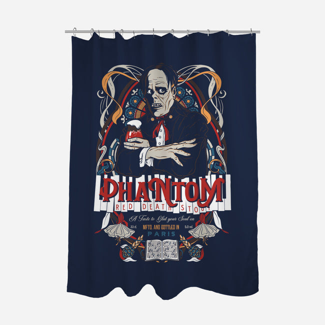 The Phantom-None-Polyester-Shower Curtain-Arinesart