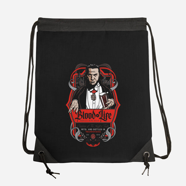 Blood Is Life Beer-None-Drawstring-Bag-Arinesart