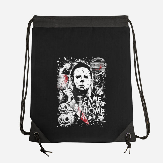 I Came Back Home-None-Drawstring-Bag-Arinesart