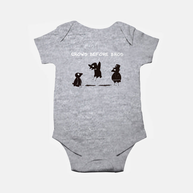 Crows Before Bros-Baby-Basic-Onesie-Mattania