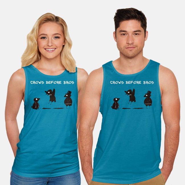 Crows Before Bros-Unisex-Basic-Tank-Mattania