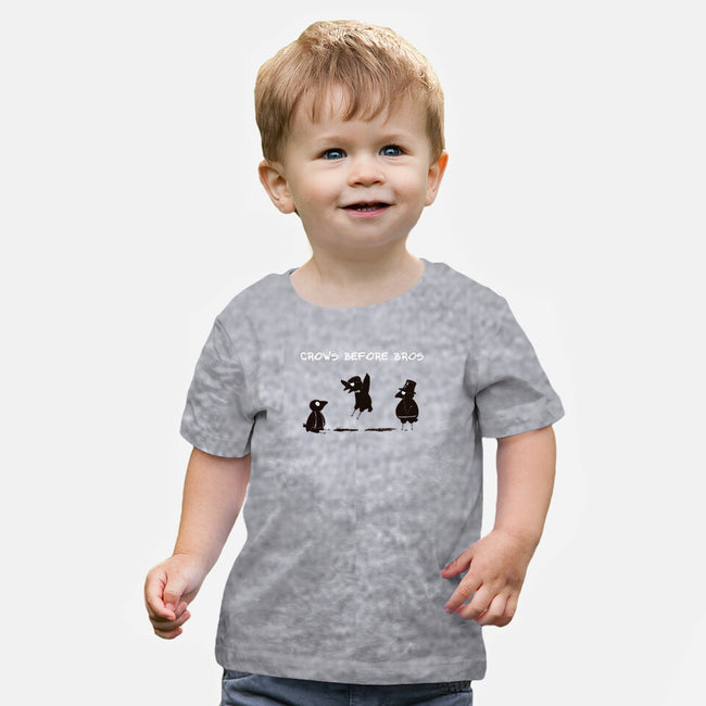 Crows Before Bros-Baby-Basic-Tee-Mattania