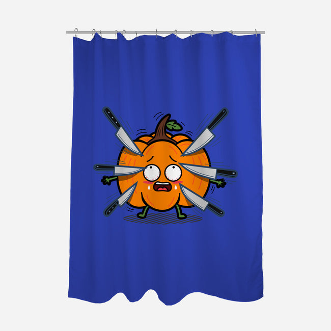 Designated Pumpkin-None-Polyester-Shower Curtain-Boggs Nicolas