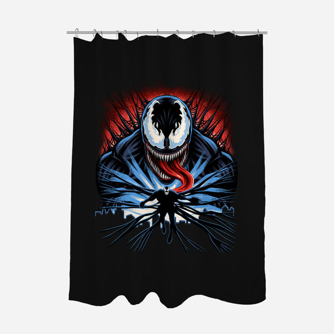 Antihero Symbiote-None-Polyester-Shower Curtain-rmatix