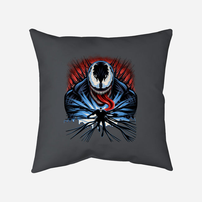 Antihero Symbiote-None-Removable Cover w Insert-Throw Pillow-rmatix