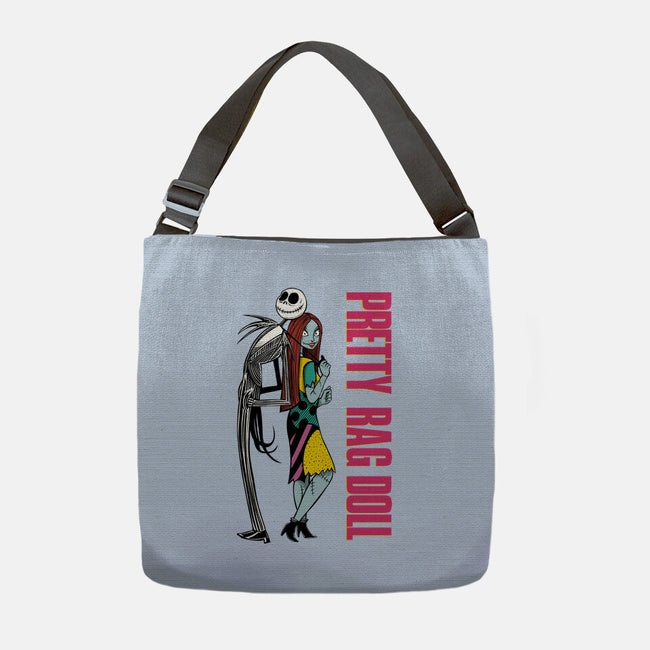 Pretty Couple-None-Adjustable Tote-Bag-joerawks