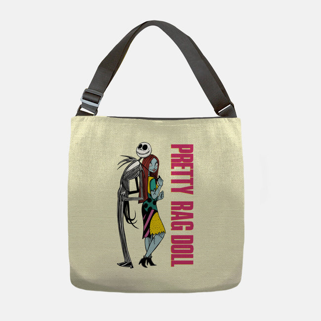 Pretty Couple-None-Adjustable Tote-Bag-joerawks