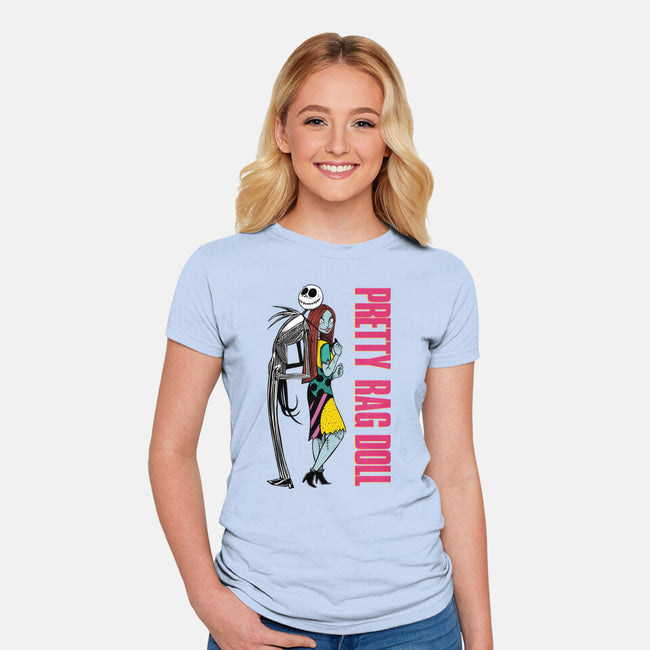 Pretty Couple-Womens-Fitted-Tee-joerawks