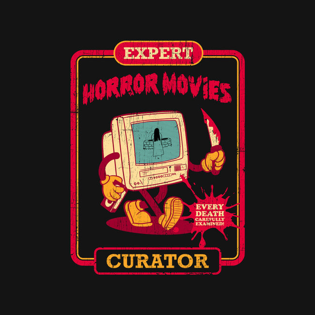 Expert Horror Movies Curator-None-Drawstring-Bag-sachpica