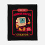 Expert Horror Movies Curator-None-Fleece-Blanket-sachpica