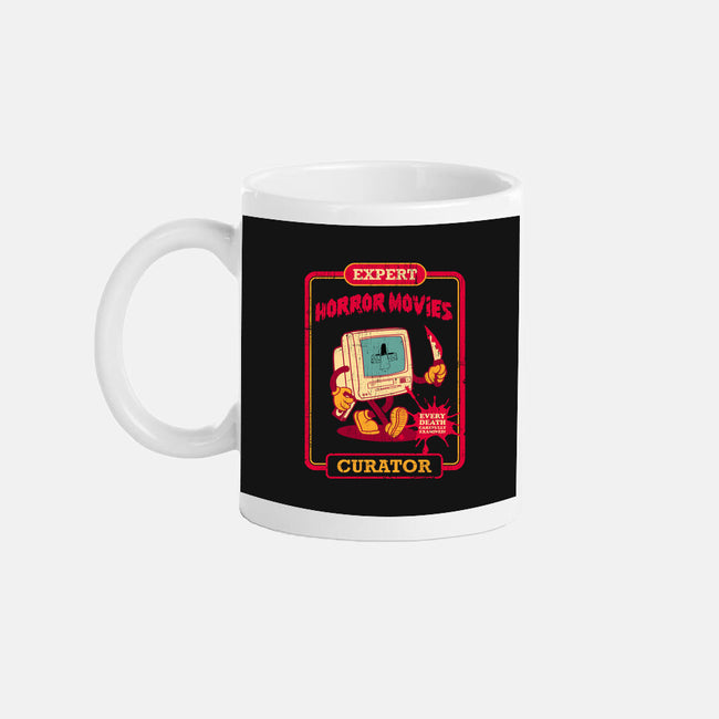 Expert Horror Movies Curator-None-Mug-Drinkware-sachpica