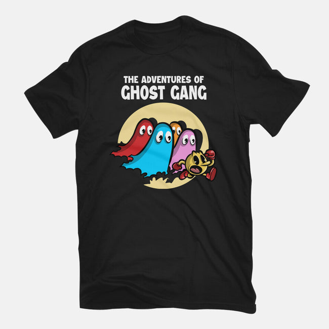 The Adventures Of Ghost Gang-Womens-Fitted-Tee-zascanauta