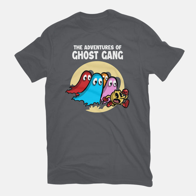 The Adventures Of Ghost Gang-Womens-Fitted-Tee-zascanauta