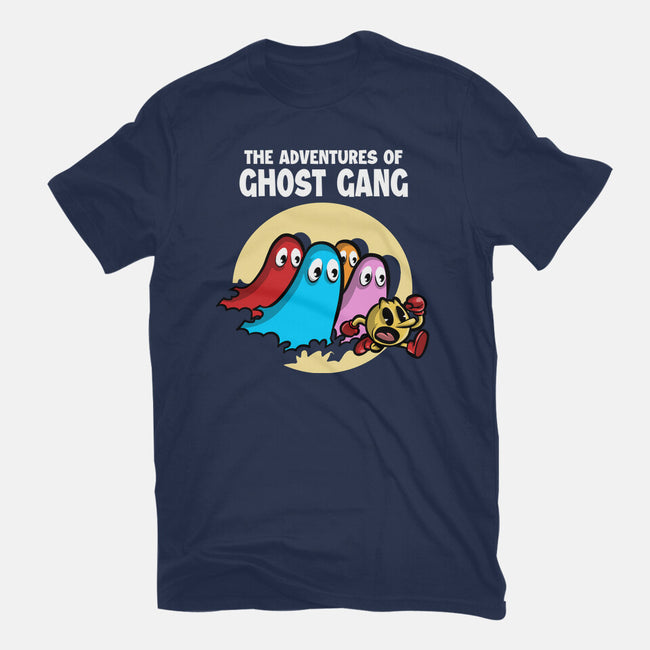 The Adventures Of Ghost Gang-Womens-Fitted-Tee-zascanauta
