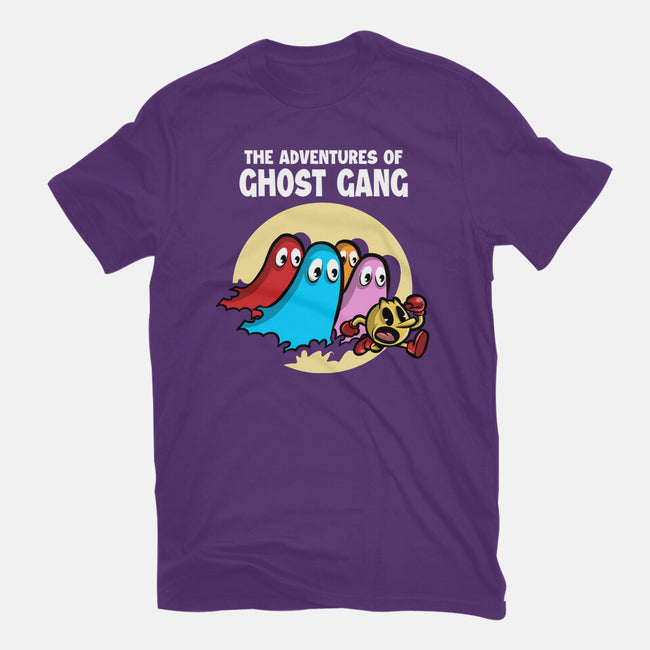 The Adventures Of Ghost Gang-Womens-Fitted-Tee-zascanauta