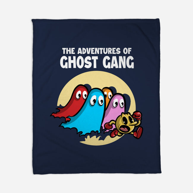 The Adventures Of Ghost Gang-None-Fleece-Blanket-zascanauta