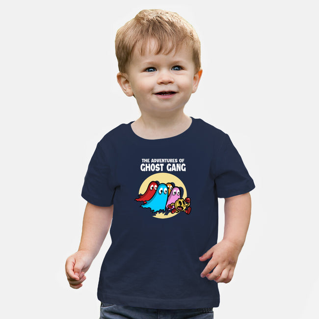 The Adventures Of Ghost Gang-Baby-Basic-Tee-zascanauta