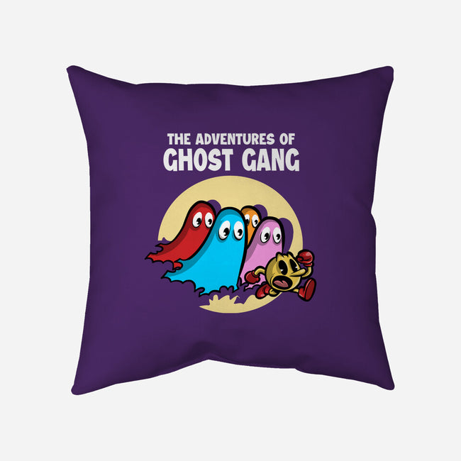 The Adventures Of Ghost Gang-None-Removable Cover w Insert-Throw Pillow-zascanauta