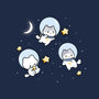 Astro Cats-Unisex-Crew Neck-Sweatshirt-MaxoArt