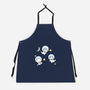 Astro Cats-Unisex-Kitchen-Apron-MaxoArt