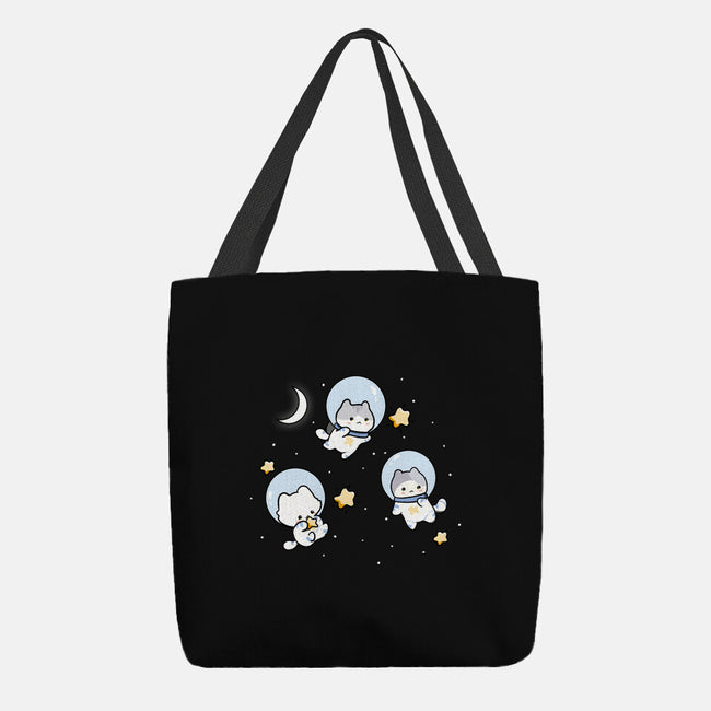 Astro Cats-None-Basic Tote-Bag-MaxoArt