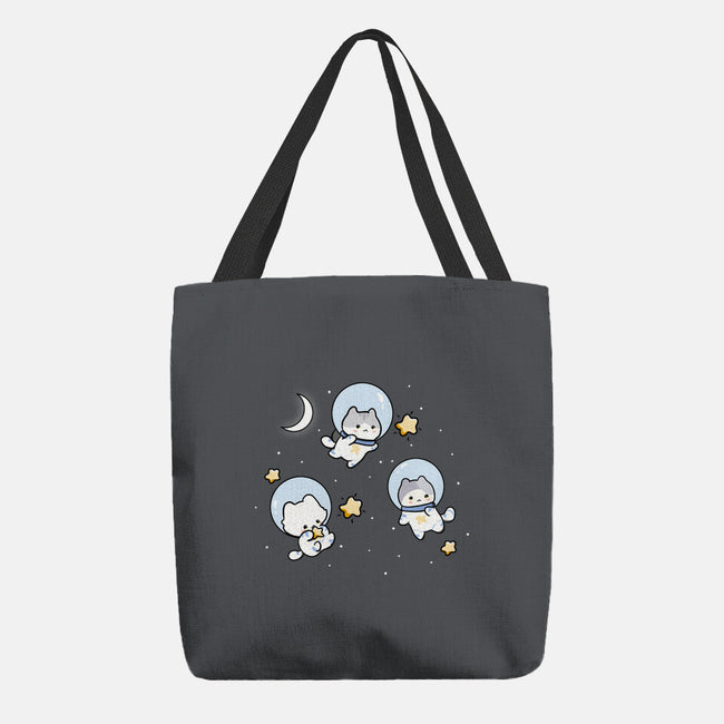 Astro Cats-None-Basic Tote-Bag-MaxoArt