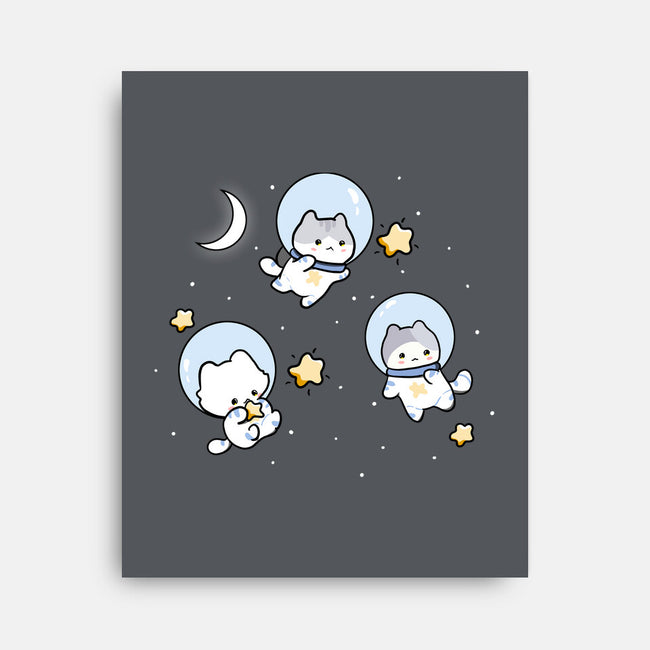 Astro Cats-None-Stretched-Canvas-MaxoArt