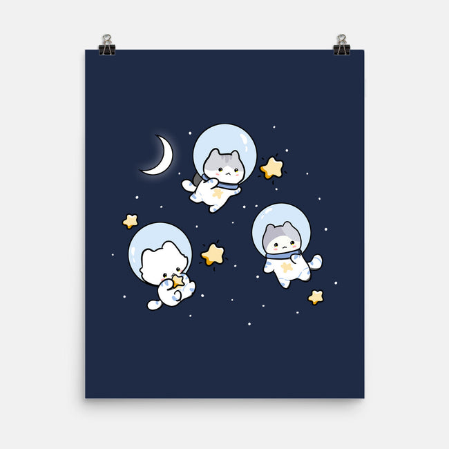 Astro Cats-None-Matte-Poster-MaxoArt