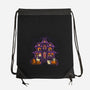 Pumpkin Haunted House-None-Drawstring-Bag-worlddominationforcats