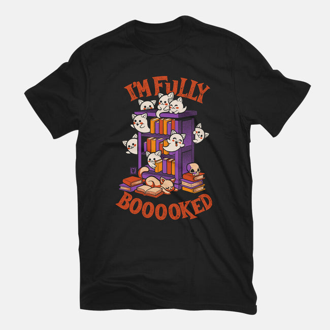 I'm Fully Booooked-Unisex-Basic-Tee-worlddominationforcats