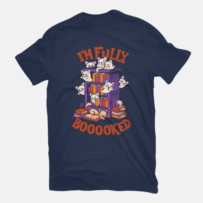 I'm Fully Booooked-Mens-Basic-Tee-worlddominationforcats