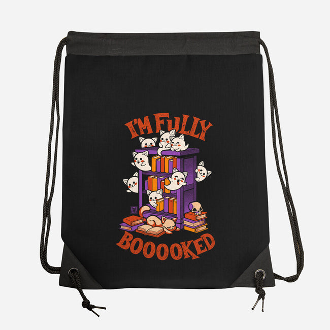 I'm Fully Booooked-None-Drawstring-Bag-worlddominationforcats