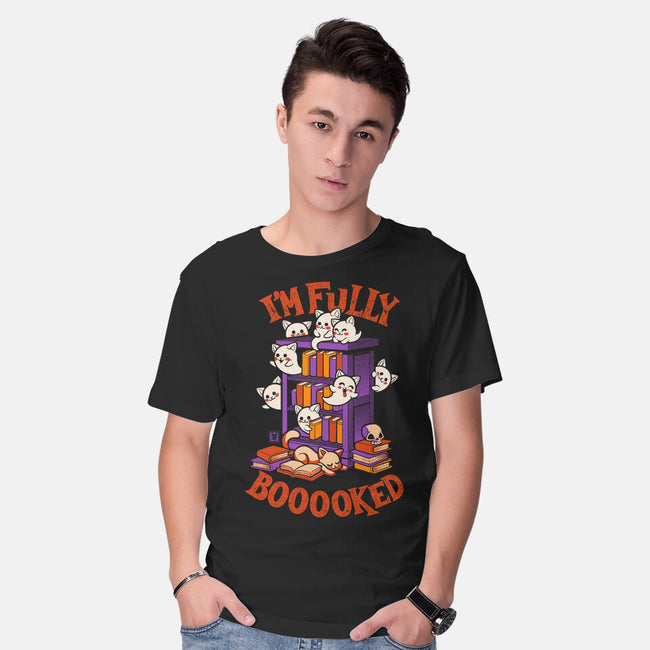 I'm Fully Booooked-Mens-Basic-Tee-worlddominationforcats